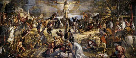par Le Tintoret crucifixion Tintoret