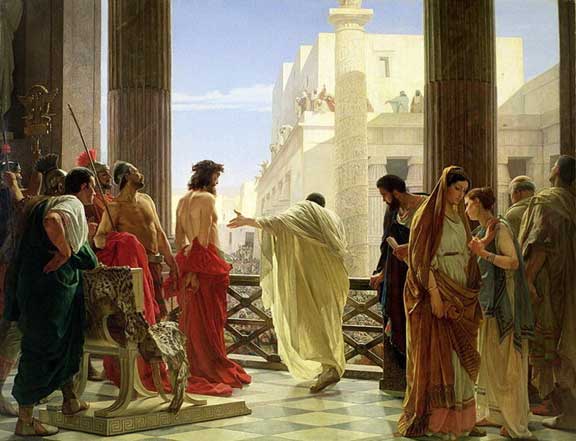 Ecce homo, par Antinio Ciseri ecce homo