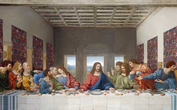 La Cène par Léonard de Vinci la cène de Vinci